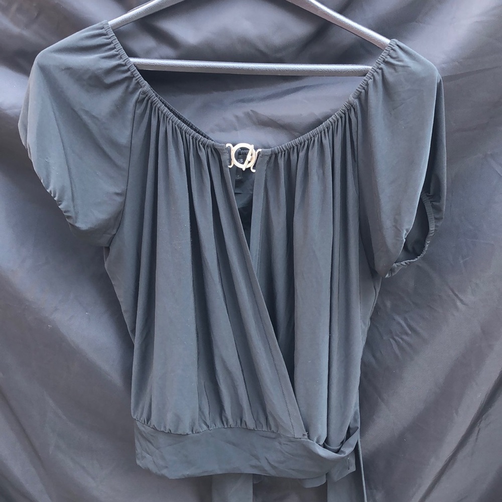 Off the shoulder shirt